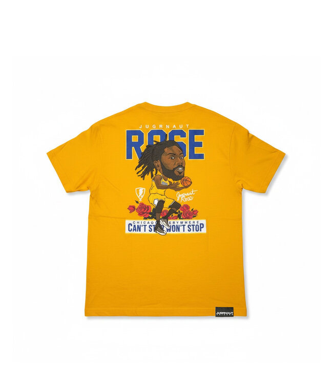 Jugrnaut Jugrnaut Archive D Rose Tee Yellow