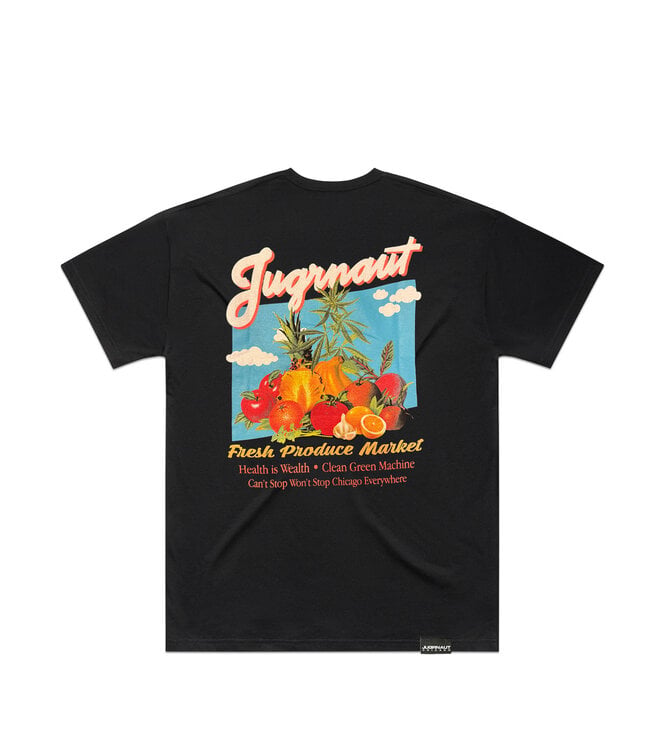 Jugrnaut Jugrnaut Archive Fresh Produce Tee Black
