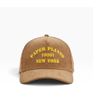 Paper Planes Paper Planes A Frame Corduroy Hat Tobacco