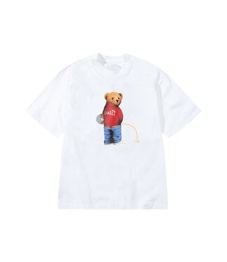 Market Market Trouble Making Bear Tee White