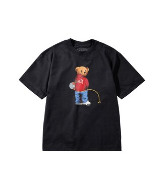 Market Market Trouble Making Bear Tee Black
