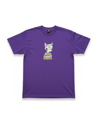 Jugrnaut Jugrnaut Archive Gutter Cat Gang Gang Tee Purple