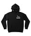 Jugrnaut Jugrnaut Dropout Hoody Applique/Embroidery Black