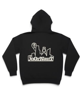 Jugrnaut Jugrnaut Dropout Hoody Applique/Embroidery Black