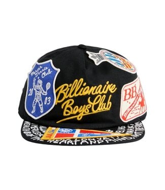 BBC BBC BB Decorated Hat Black