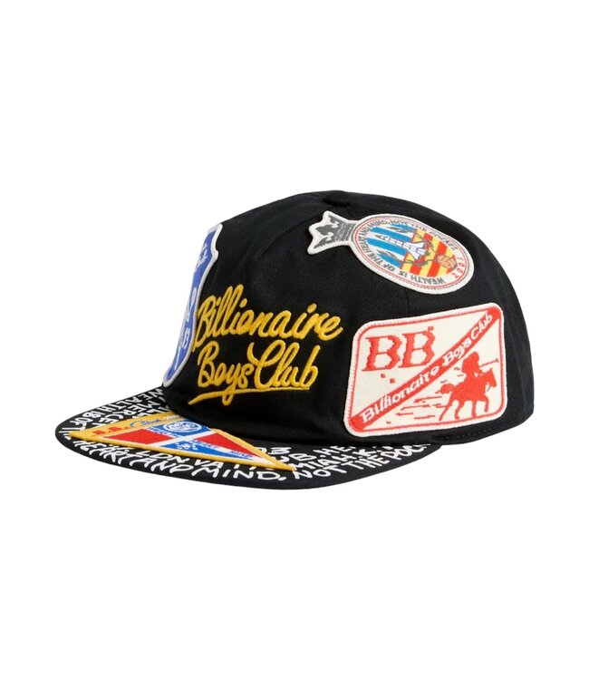 BBC BBC BB Decorated Hat Black