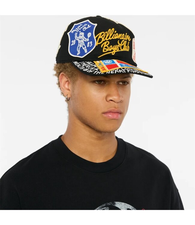 BBC BBC BB Decorated Hat Black