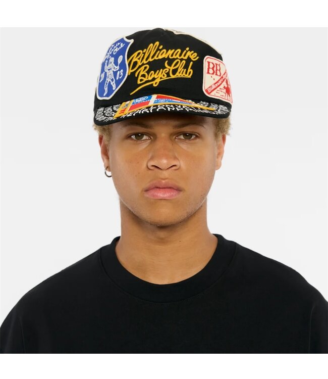 BBC BBC BB Decorated Hat Black