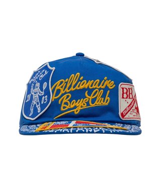 BBC BBC BB Decorated Hat Lapis Blue
