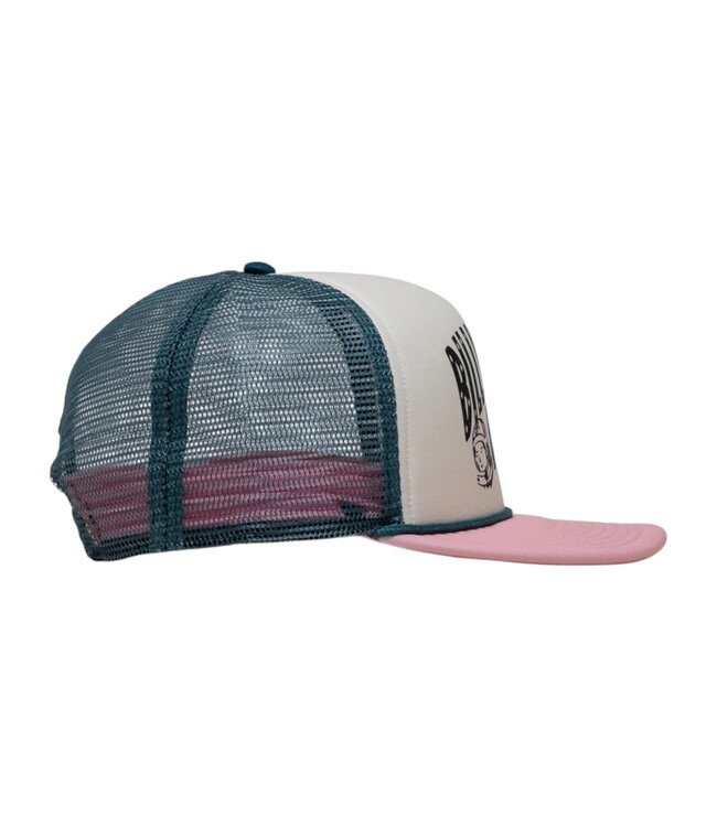 BBC BBC BB Curve Trucker Hat Mediterranea