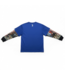 BBC BBC BB Wellness LS Knit Blue Depths