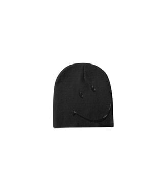 Market Market Smiley Core Knit Beanie Black
