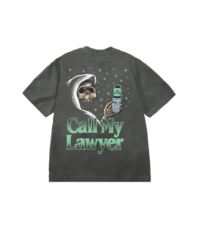 Market Market Death is Calling Tee Black