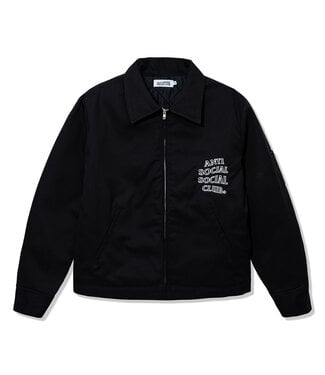 Anti Social Social Club ASSC Contrast Stitch Jacket Black