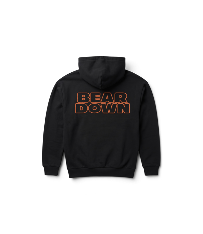 Jugrnaut Jugrnaut Bear Down Bear Shield  Hoodie Black