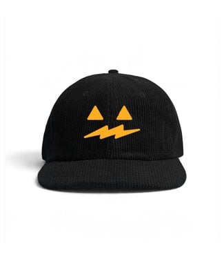 Jugrnaut Jugrnaut Pumpkin Head Corduroy Cap  Black
