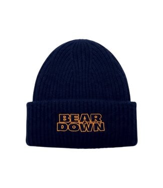 Jugrnaut Jugrnaut Bear Down Chunky Merino Wool Beanie Navy