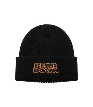 Jugrnaut Jugrnaut Bear Down Chunky Merino Wool Beanie Black