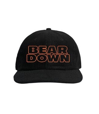 Jugrnaut Jugrnaut Bear Down Corduroy Cap  Black