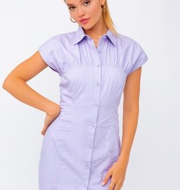 Sidelines Button Dress