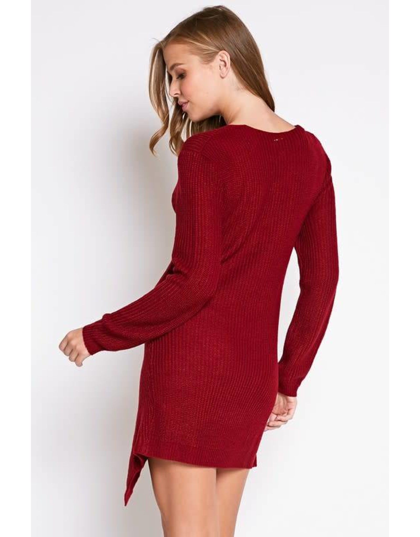 chic sweater dress
