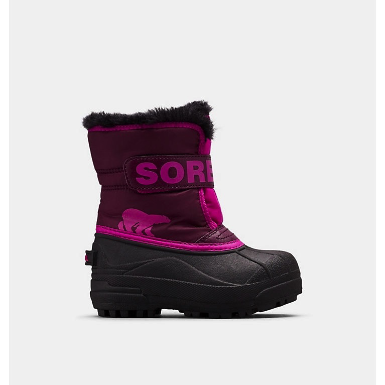 Sorel FW19 Bottes Snow Commander Rose/Violet Sorel - Winter Boots Groovy Pink