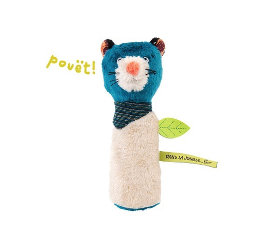 Moulin Roty Hochet pouet canard<br />
Duck squeaky toy Moulin Roty