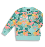 Birdz SS21 SWEAT CHALET JUNGLE ROSE/SWEAT PINK JUNGLE