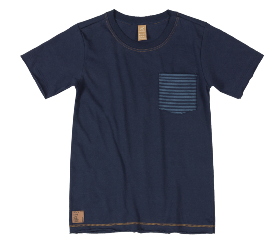 Up Baby SS21 Chandail avec Détail Poche Rayée de UpBaby - Tshirt UpBaby