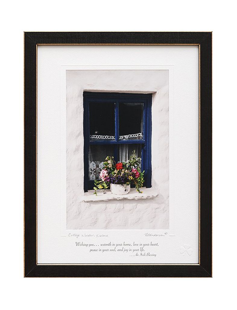 cottage window print 9x12