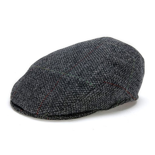 GREY CHECK TAILOR CAP - Irish Crossroads