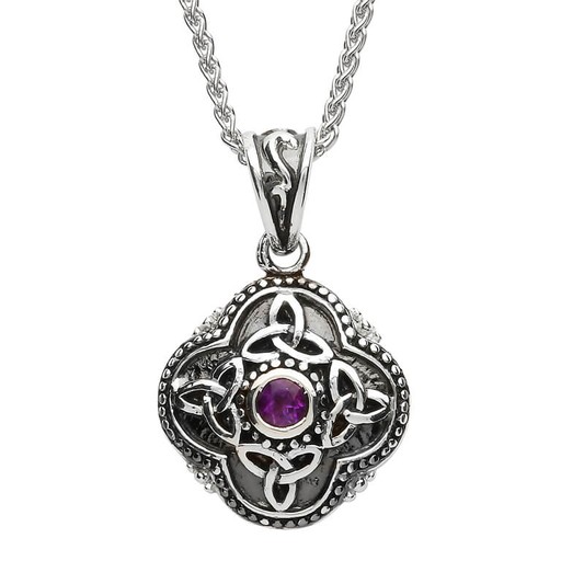 Shanore Sterling Celtic Tribes Large Pendant Irish Crossroads - Irish Necklace Pendants Shanore Sterling Celtic Tribes Large Pendant Irish Crossroads - Irish Necklace Pendants