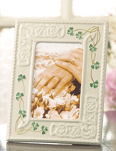 Belleek Tara Frame 4x6 Irish Crossroads Belleek Tara Frame 4x6 Irish Crossroads