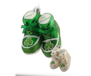 baby shoe ornament