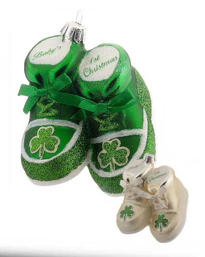 sneakers with shamrocks