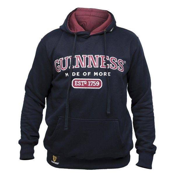 Guinness Grey /& Green Pullover Hoodie Mens Irish Ireland Extra Stout Jacket NEW