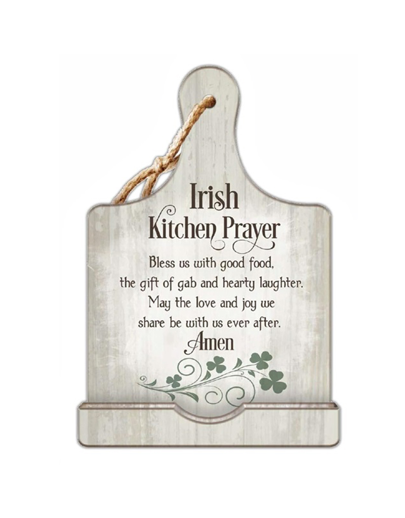 Irish Kitchen Prayer Cookbook Holder Irish Crossroads