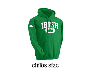 kids green hoodie