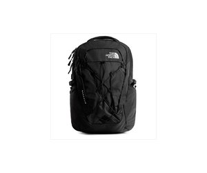 all black north face backpack