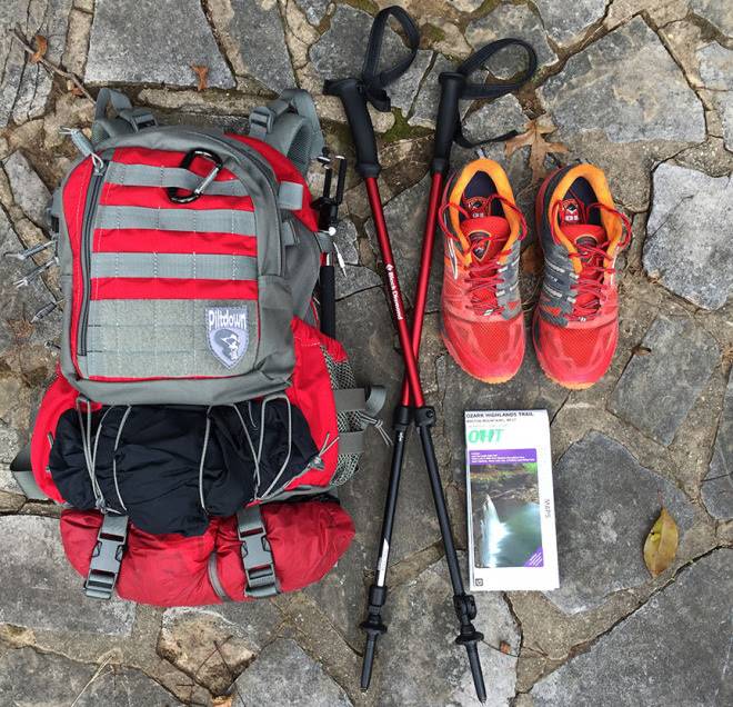 Hiking the OHT Gear List