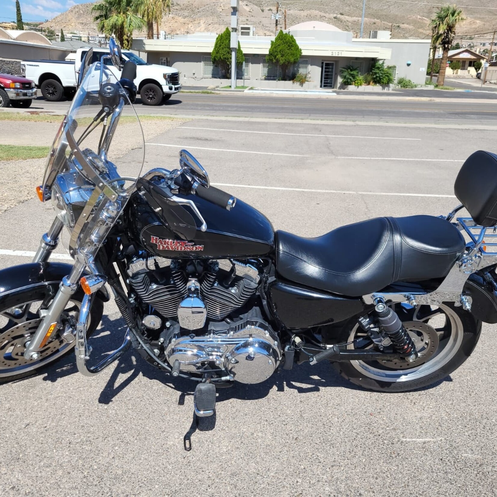 2014 Harley Davidson Sportster XL1200T SuperLow Cruiser Motorcycle for Sale