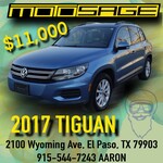 2017 Volkswagen Tiguan Limited SUV Car for Sale