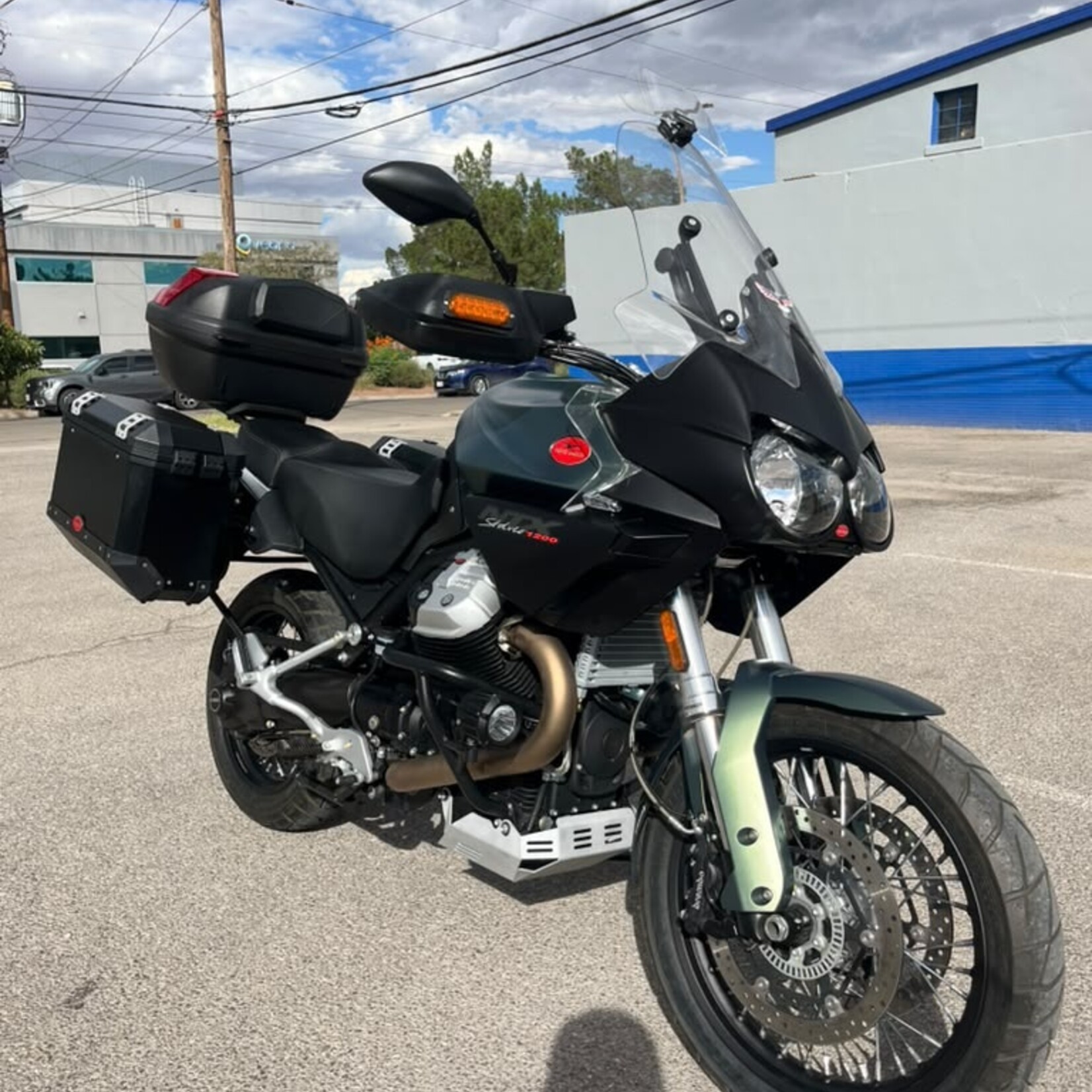 2017 Moto Guzzi Stelvio 1200 NTX ABS Motorcycle For Sale