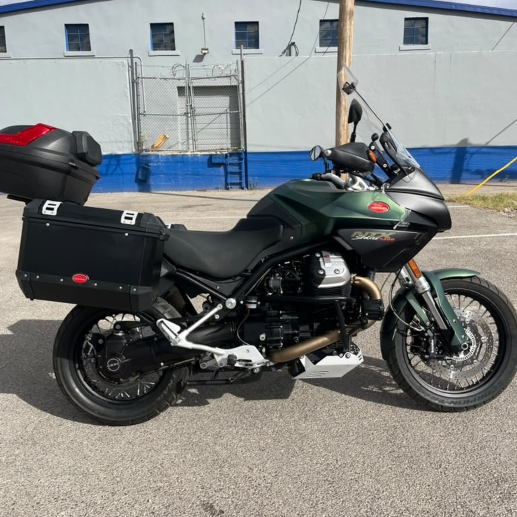 2017 Moto Guzzi Stelvio 1200 NTX ABS Motorcycle For Sale