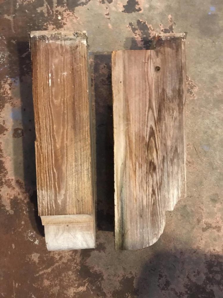 Corbels 13 inches long