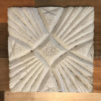 6" Square Turkish Marble Tile assorted styles