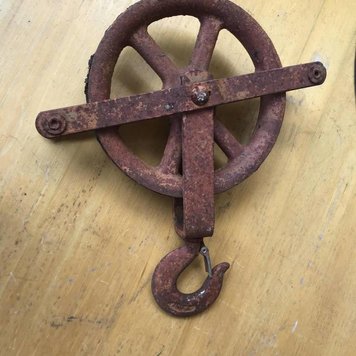 Rusted Pulley