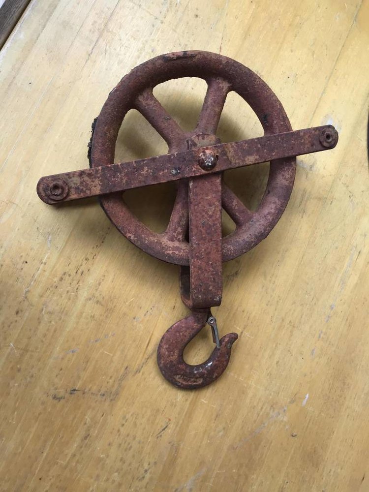 Rusted Pulley