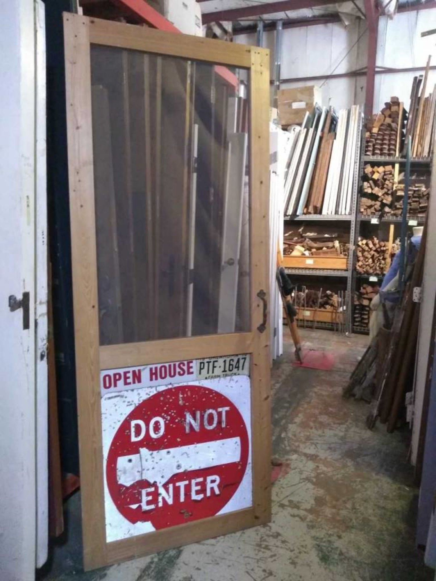 Screen Door 38 X 96 Sarasota Architectural Salvage 1093