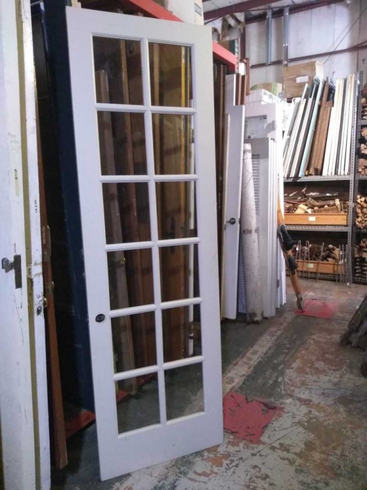 12 Panel Glass Door 30 X 96 Sarasota Architectural Salvage